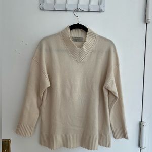 ALLSAINTS Jax V-Neck cashmere sweater size XS